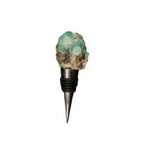 Load image into Gallery viewer, Raw Amazonite Bottle Stopper
