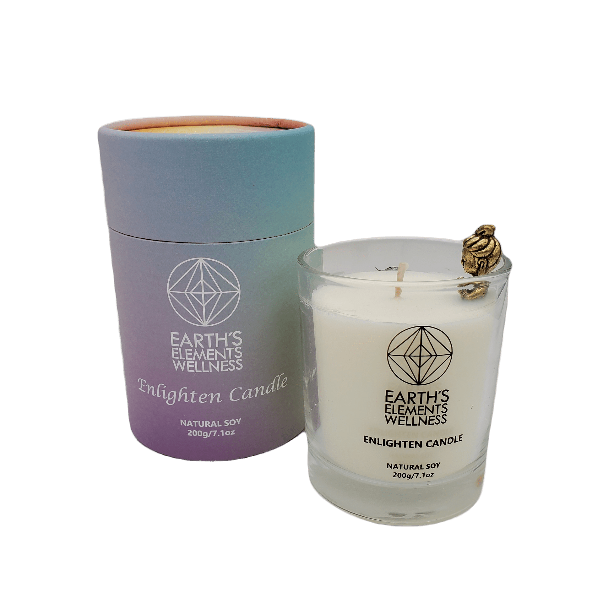 Enlighten Candle Earth's Elements Wellness