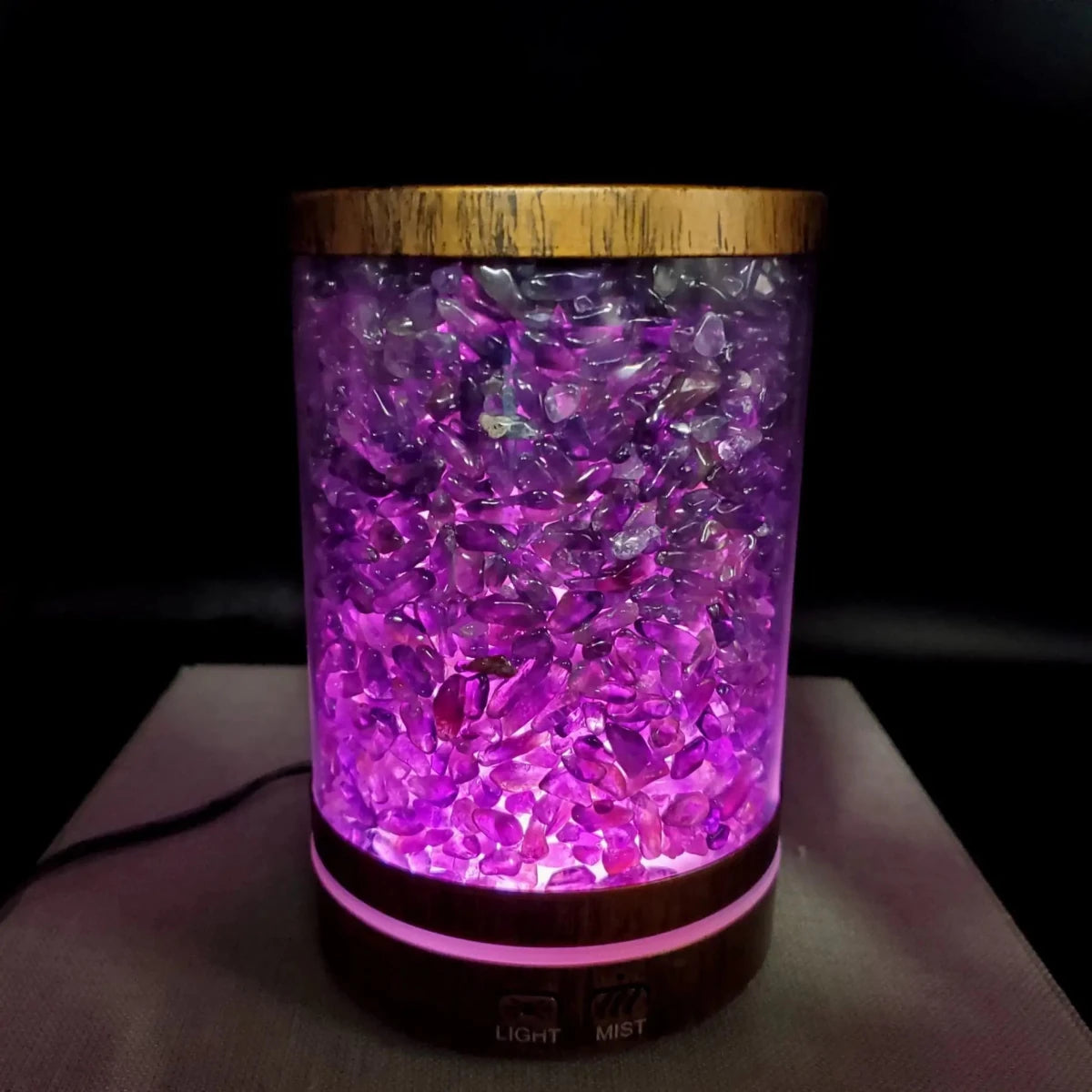 Amethyst Essential Oil Diffuser Gemstone Chip