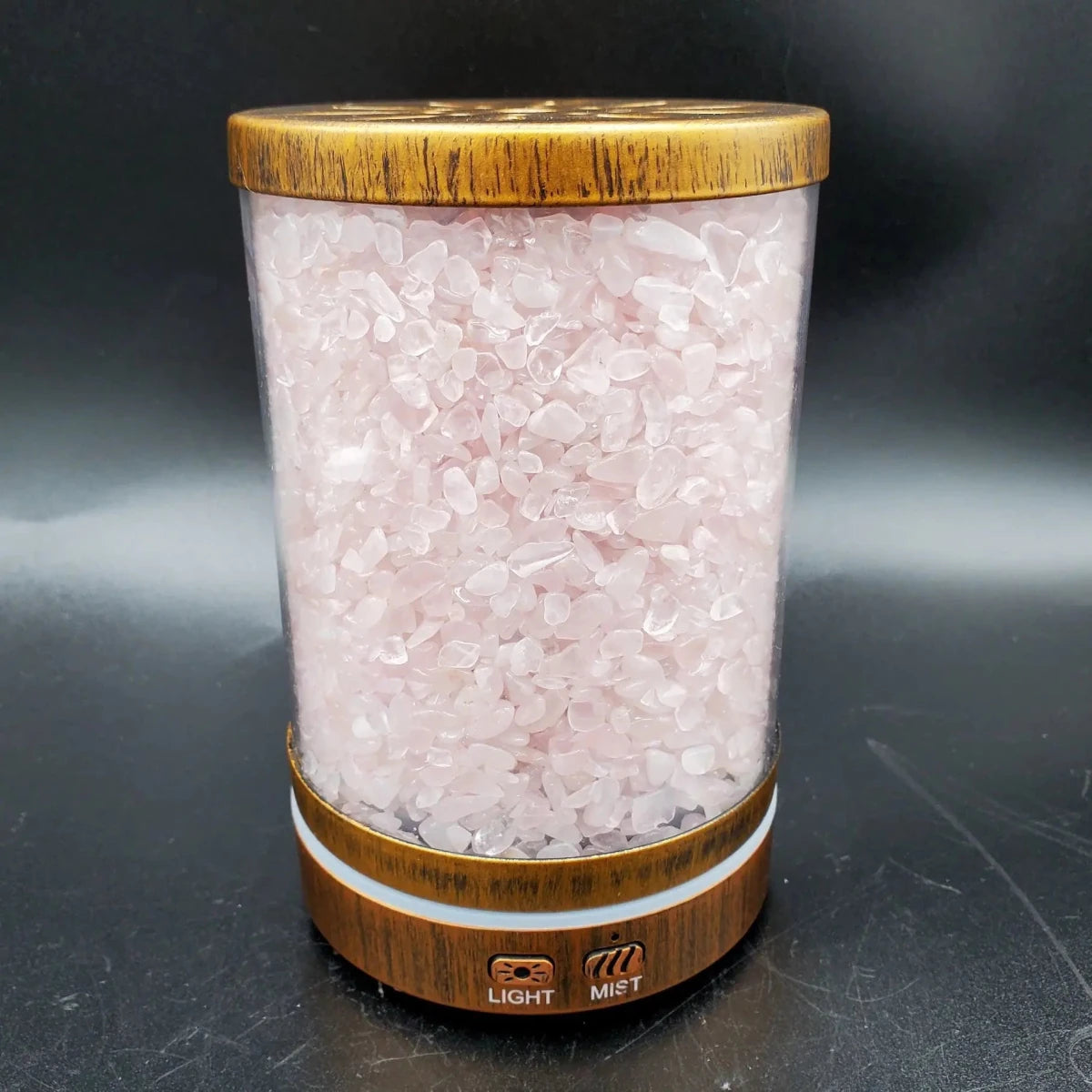 Rose Quartz Essential Oil Diffuser Gemstone Chip