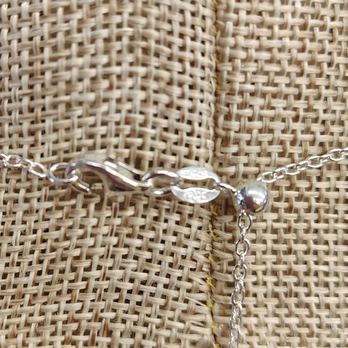 This is a close up of the clasp