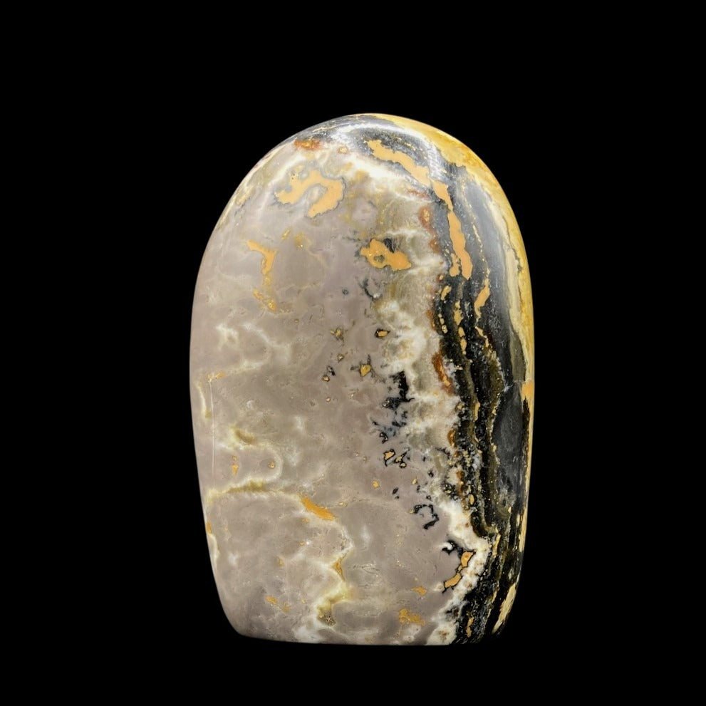 Freeform Bumble Bee Jasper Stone