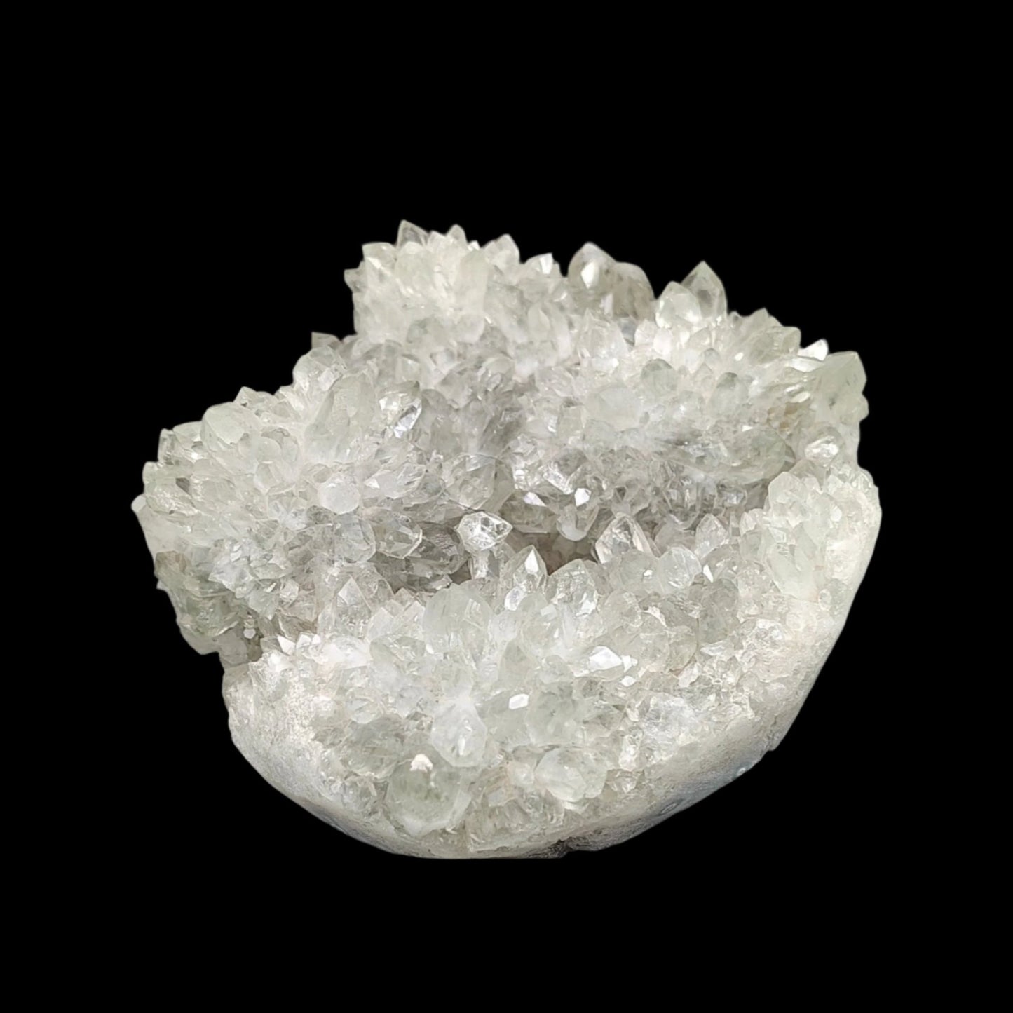 This is the left side view of this Anandalite crystal cluster