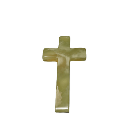 Green Onyx Cross