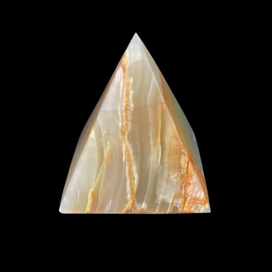 Green Onyx Medium Pyramid Home Decor