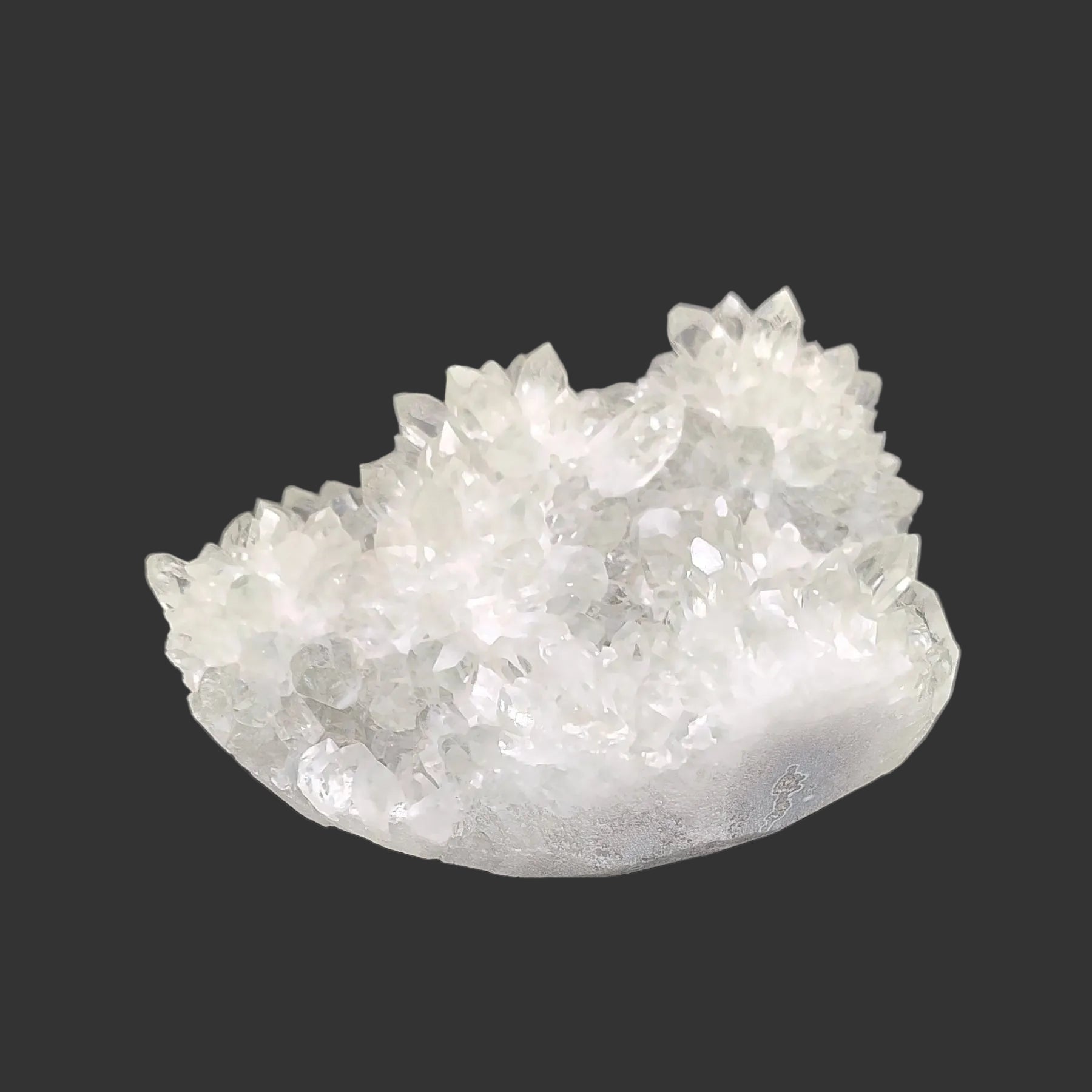 This is the right side of this green Anandalite Quartz specimen.