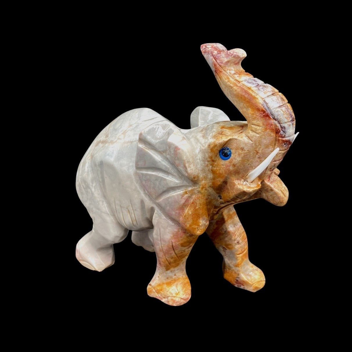 Hand Carved Soapstone Elephant