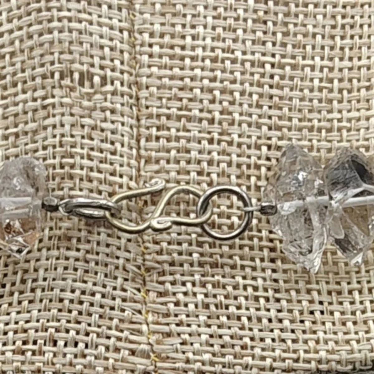 This is a close up of the clasp on this necklace