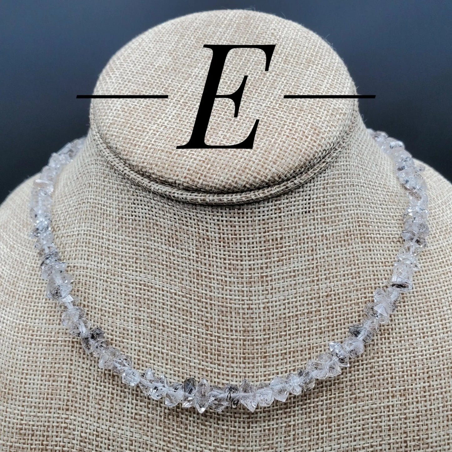 Herkimer Diamond Necklace 16 Inch Small Stones