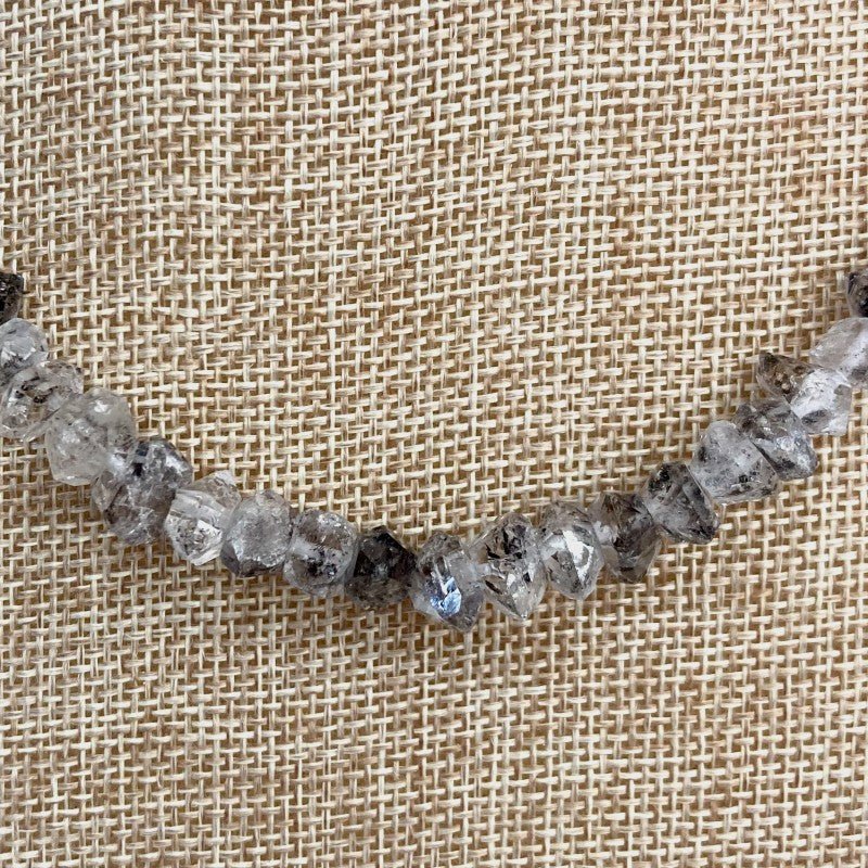 Herkimer Diamond Necklace Salt And Pepper