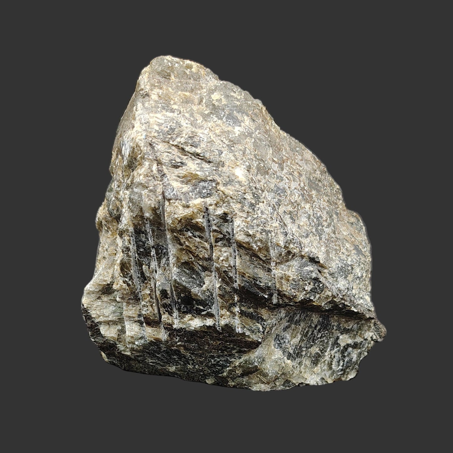 This is the back side of this Labradorite cut base left natural