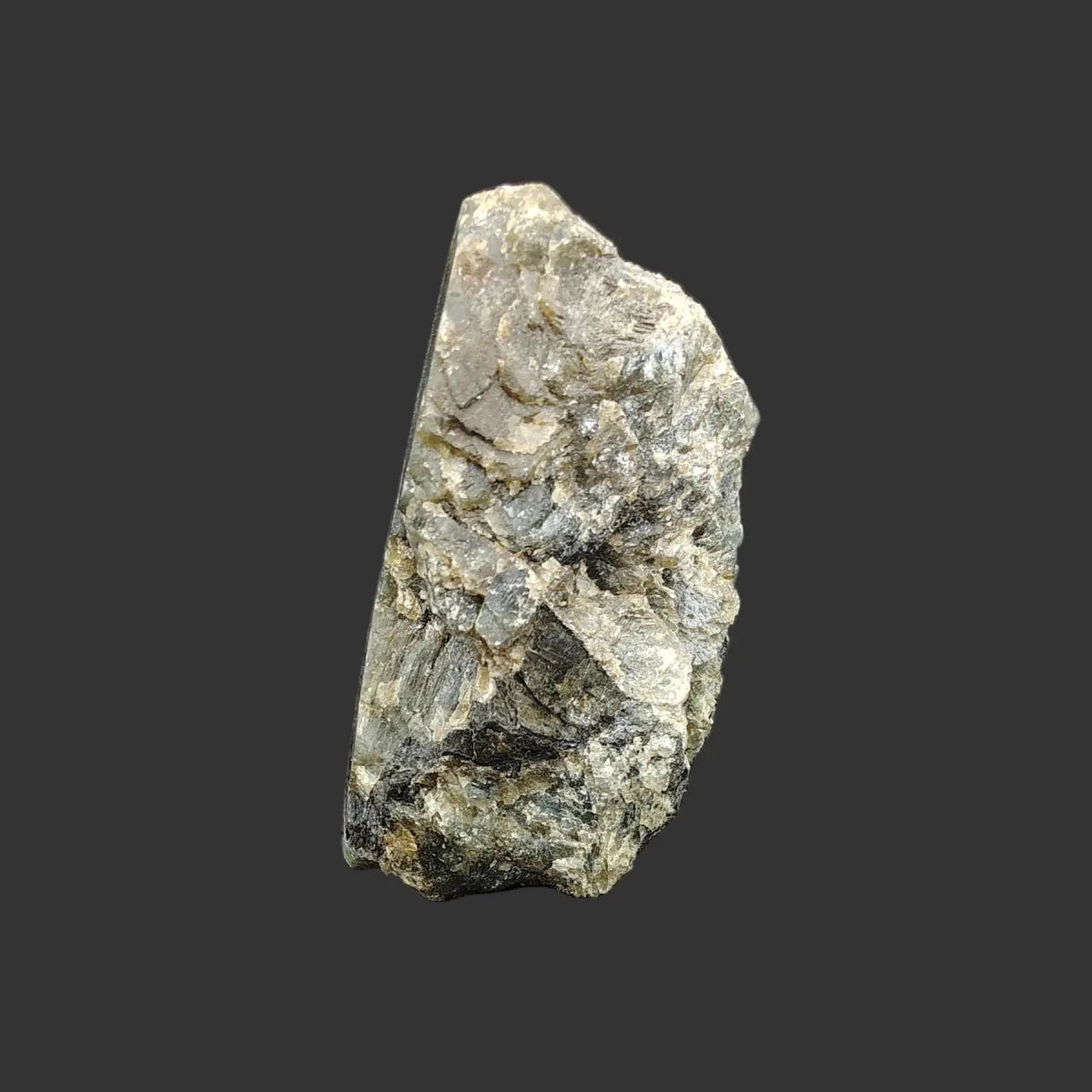 This is the left side of this Labradorite cut base piece left natural