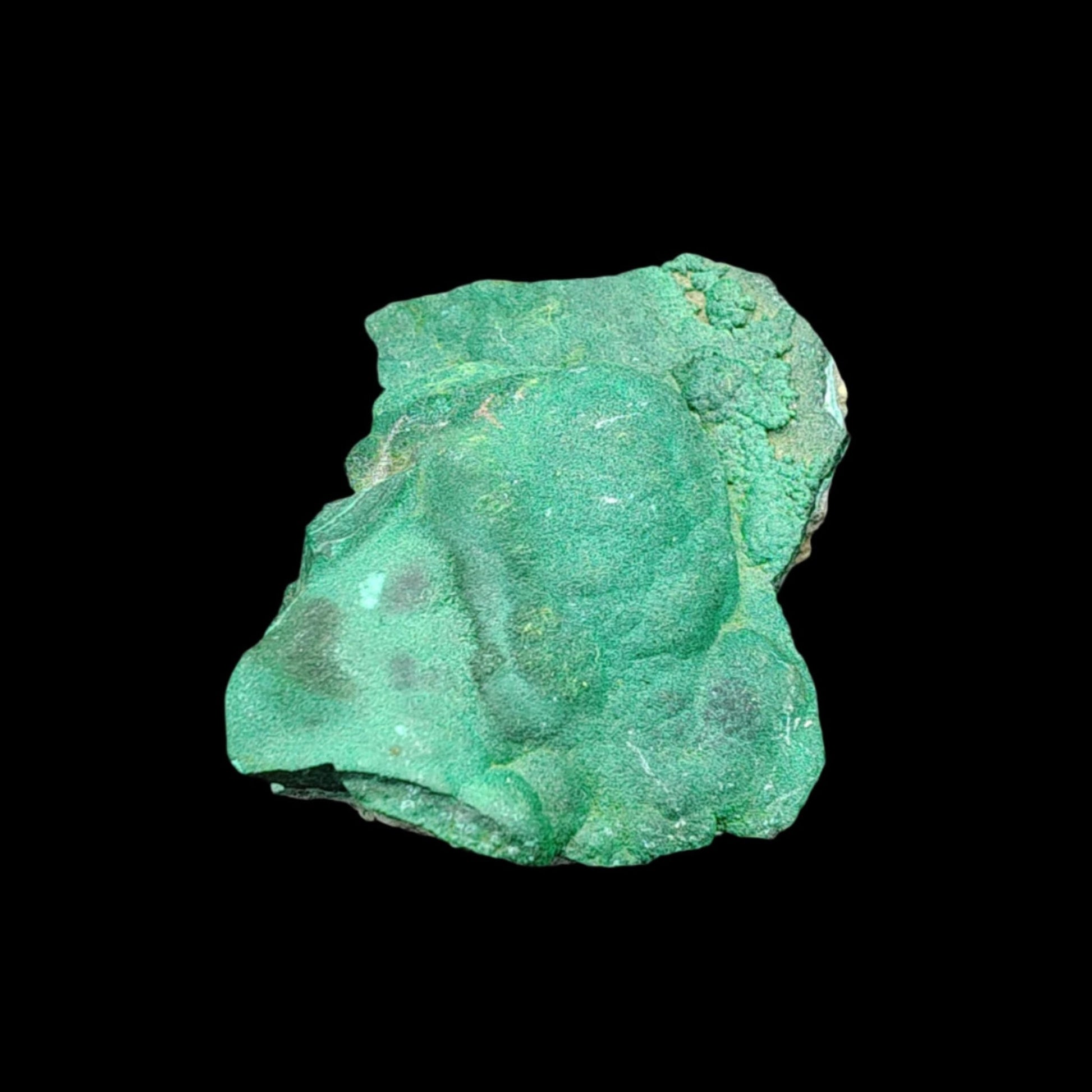 This is the right side of this Malachite specimen