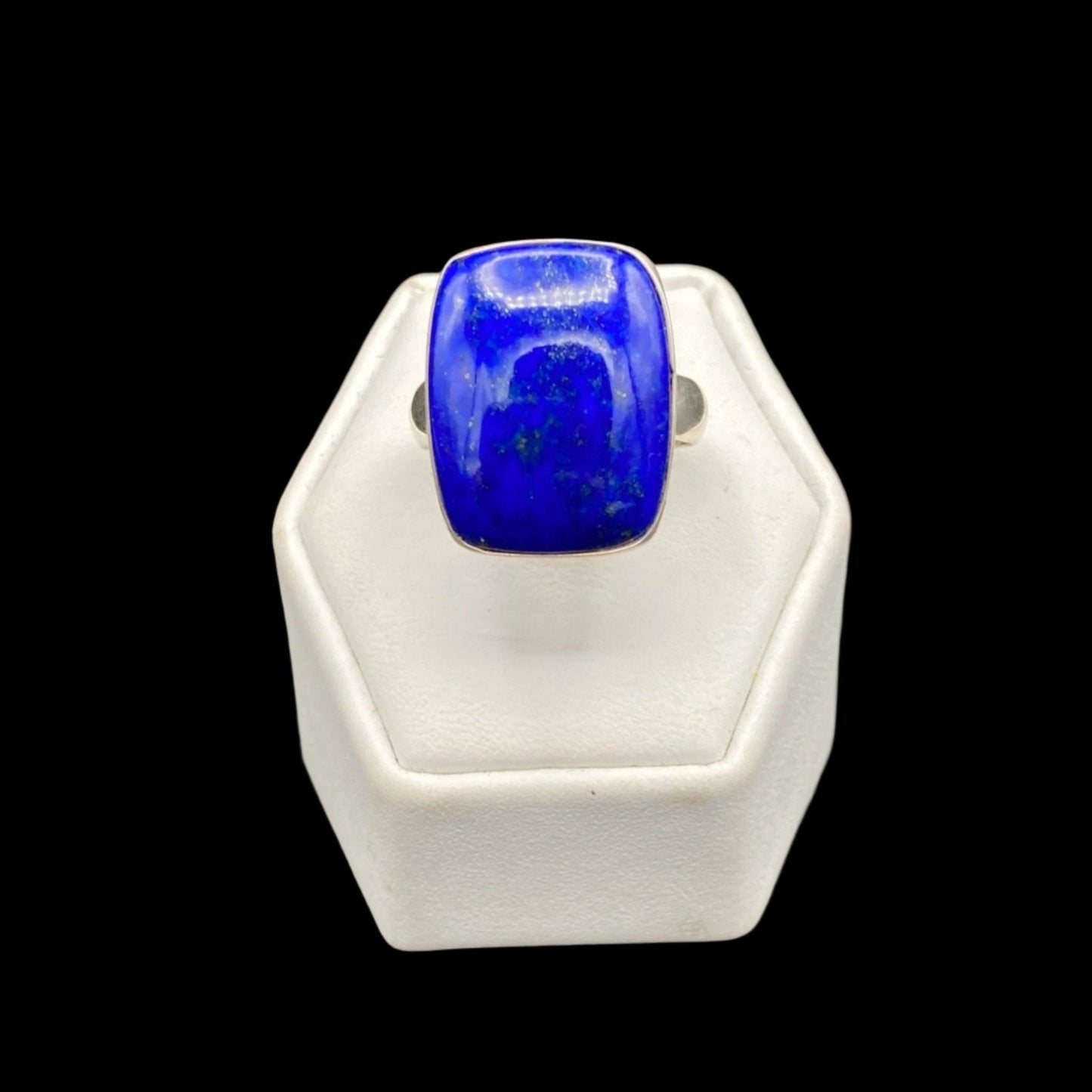 Lapis gemstone Sterling Silver Ring