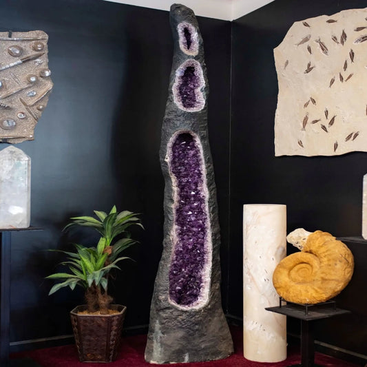 Huge Amethyst Geode Crystal Specimen