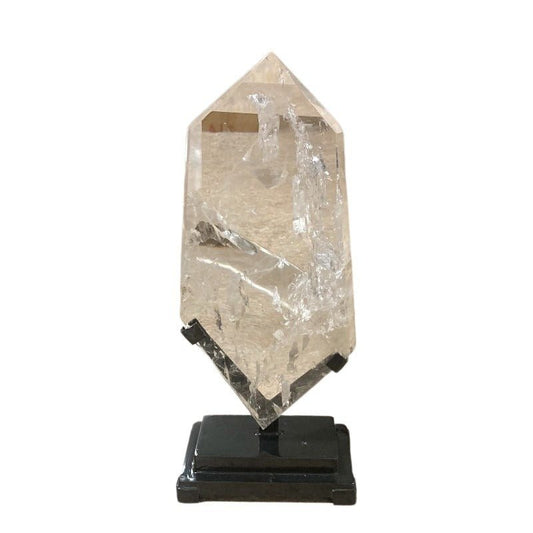 Large Clear Quartz Crystal Tower