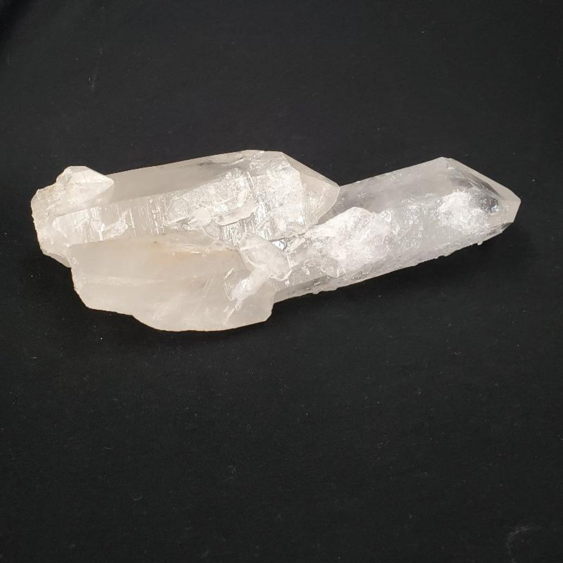 Large Crystal Point With Small Crystal Growths