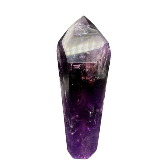 Large Deep Purple Amethyst Polished Point