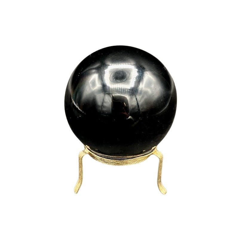 Large Goldsheen Obsidian Sphere Golden Sheen Ball