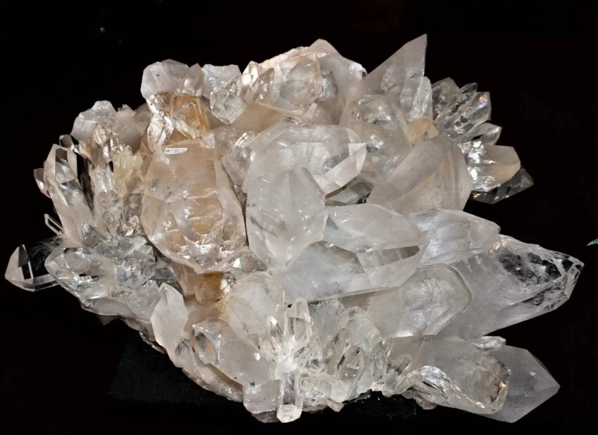 23 Inch Arkansas Quartz Crystal Cluster On Stand