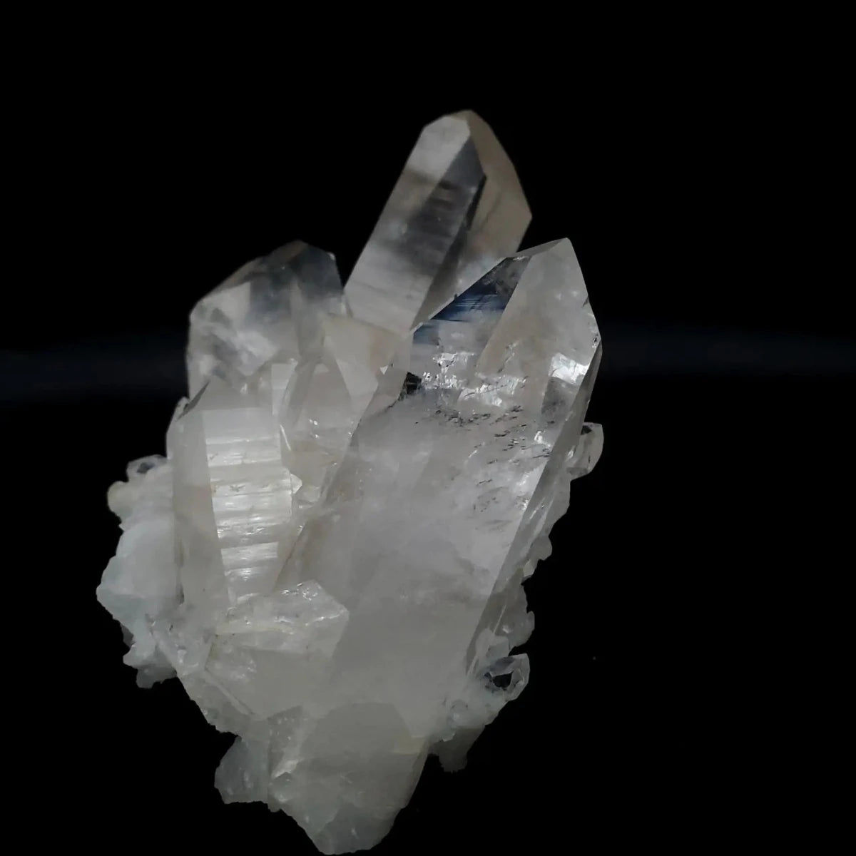 Alternative view of Large Pristine Quartz Crystal Cluster