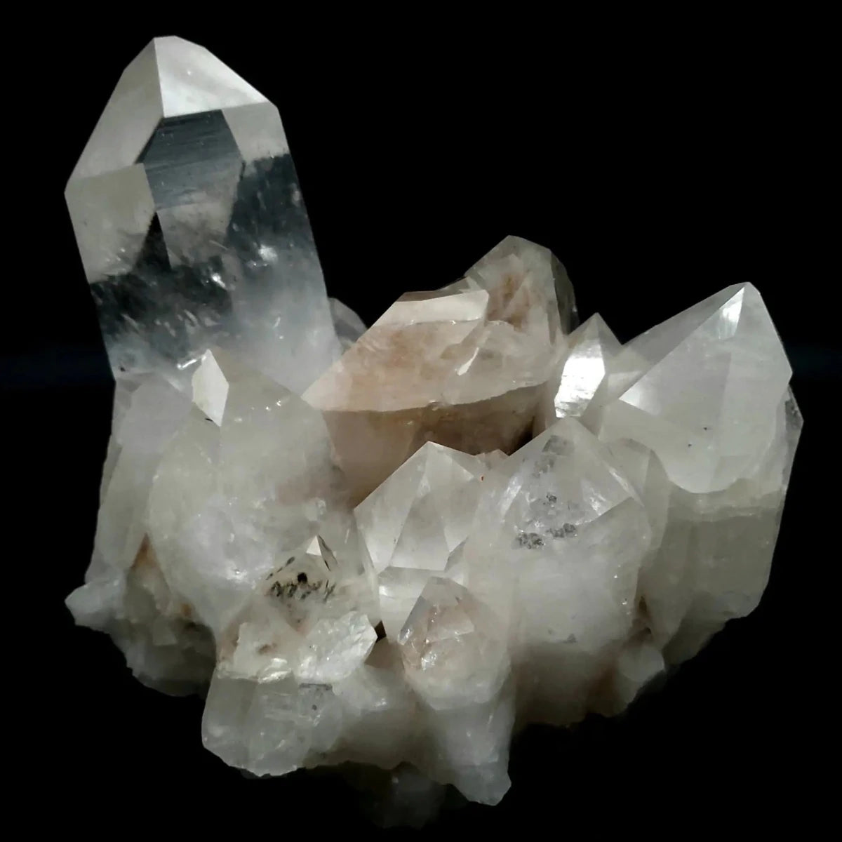 Large Quartz Crystal Cluster Multiple Points Arkansas