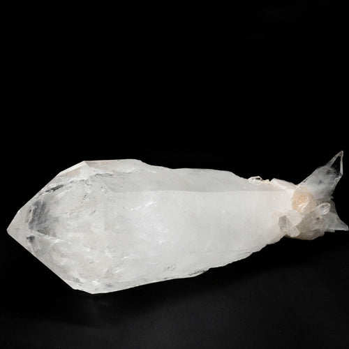 Large Quartz Crystal Point Self - Healed