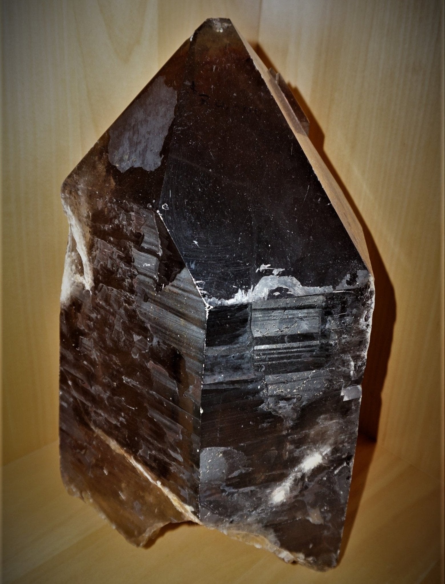 Large Smokey Quartz Crystal Point