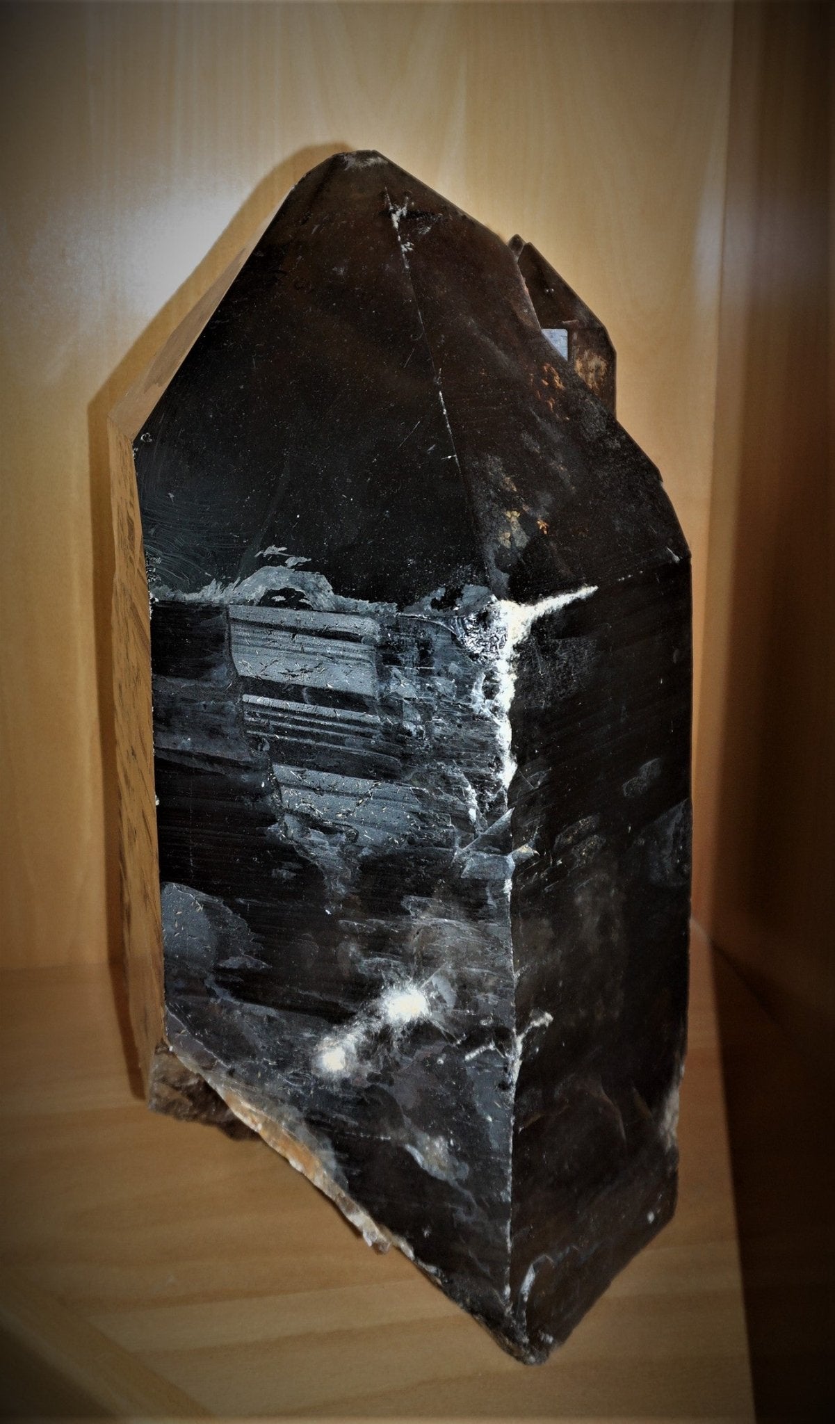 Large Smokey Quartz Crystal Point