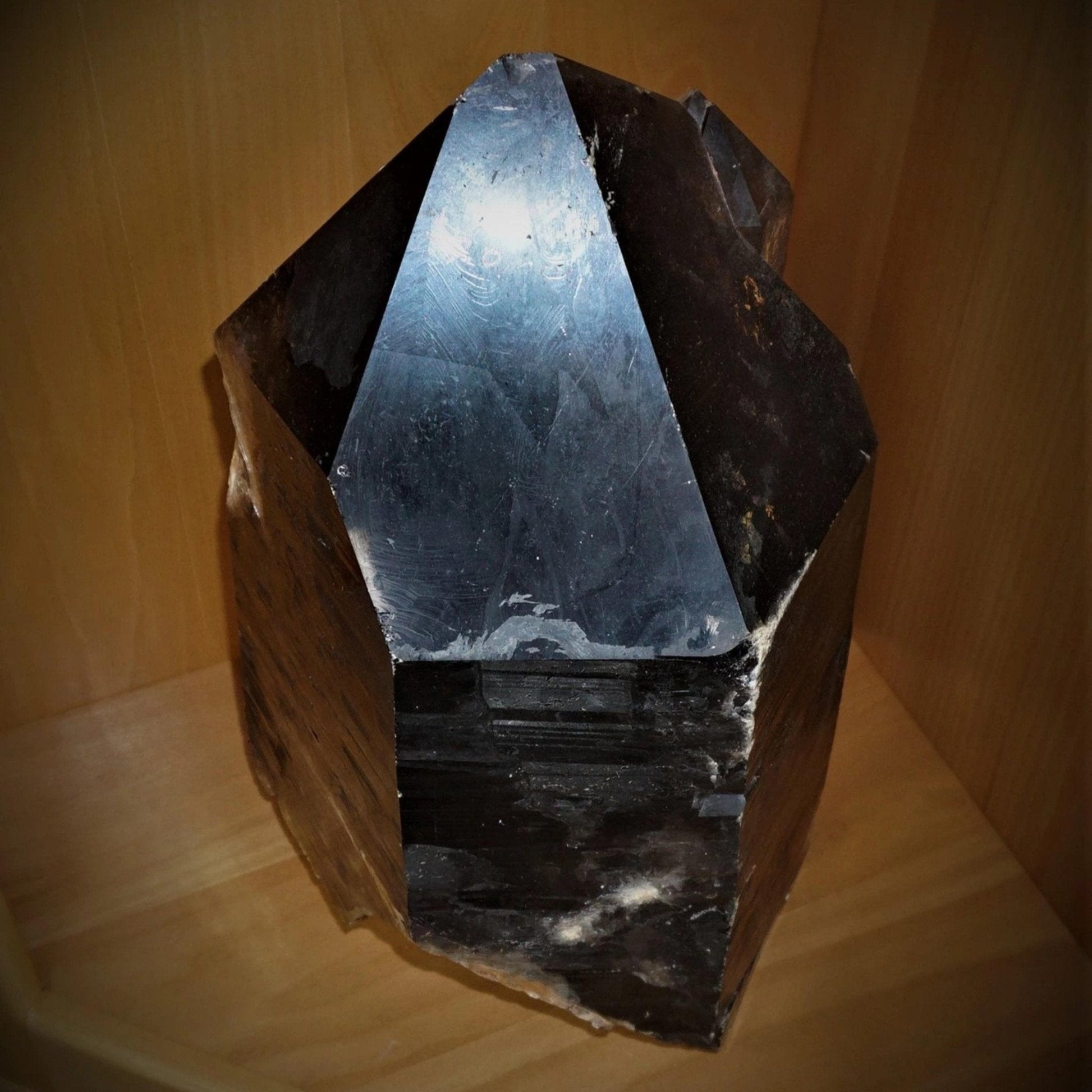 Large Smokey Quartz Crystal Point