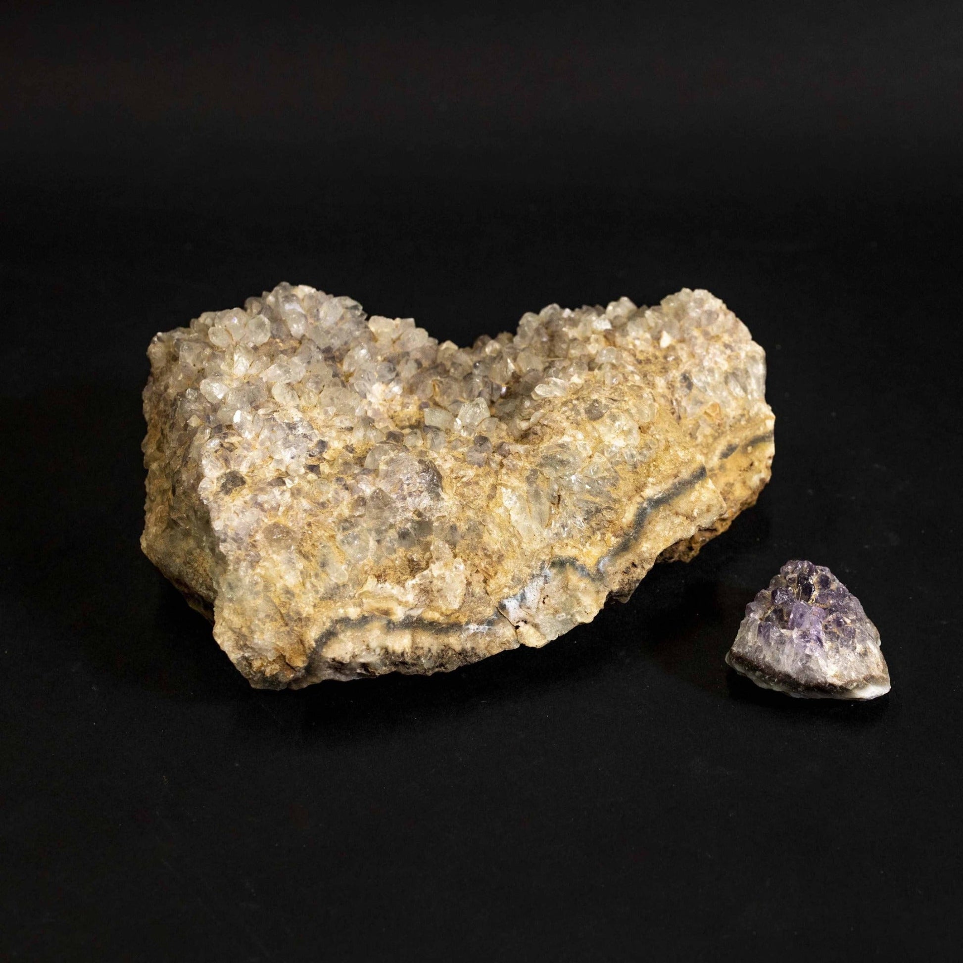 Light Amethyst Crystal Rock Sold In Bulk