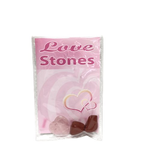 Love Stones Red Jasper Rose Quartz Amethyst Turquentine Crystal