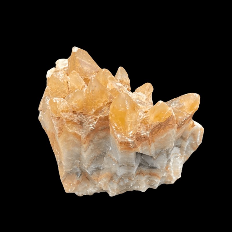 Medium Sized Dog Tooth Calcite Mineral Specimen Home Decor