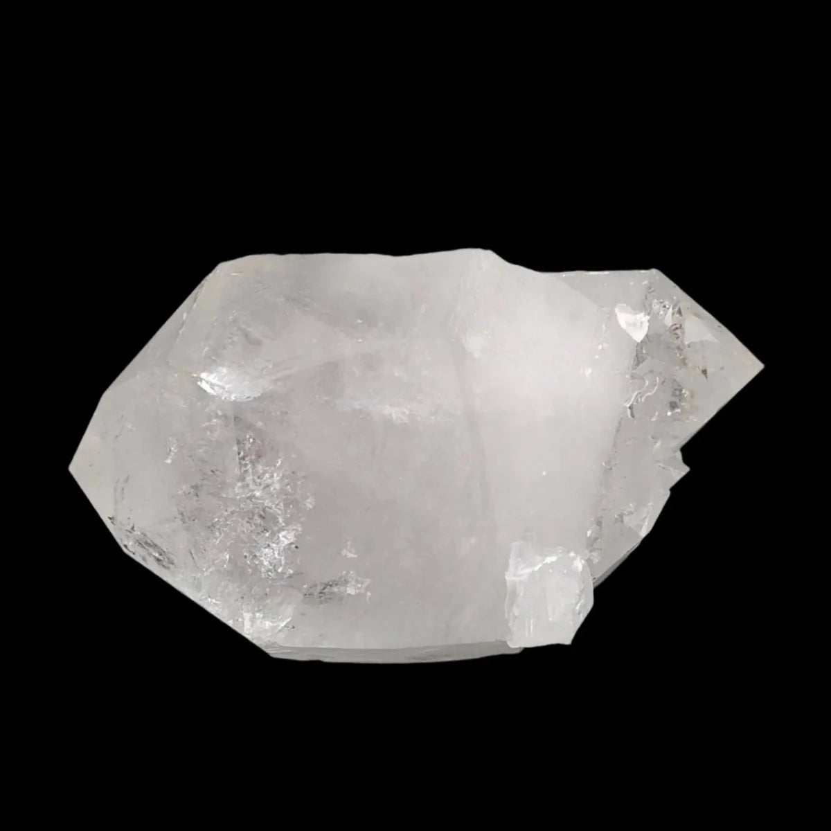 This is the left side of this double terminated Quartz point