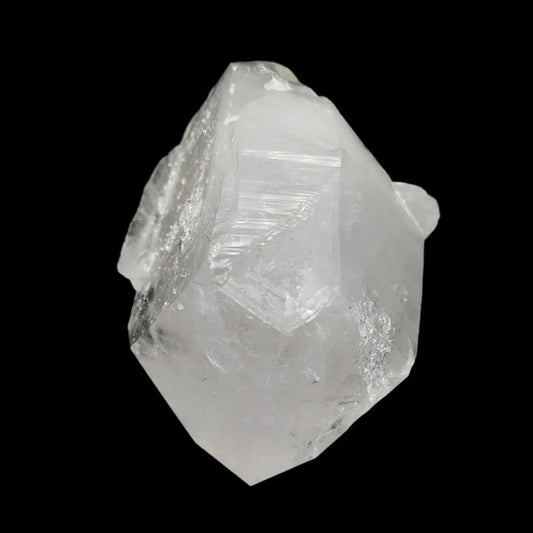 This is the front side of this double terminated Quartz point