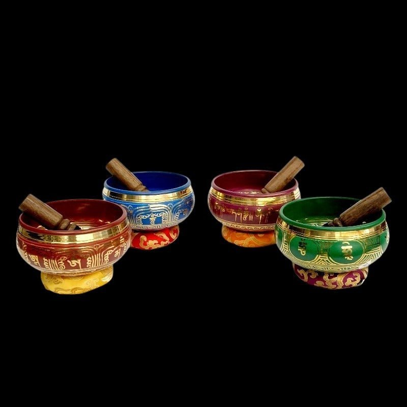 Medium Tibetan Singing Bowls You Choose The Color