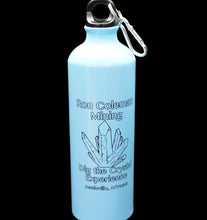 Load image into Gallery viewer, Metal Water Bottle BPA Free Caribiner Twist Cap Ron Coleman Souvenir
