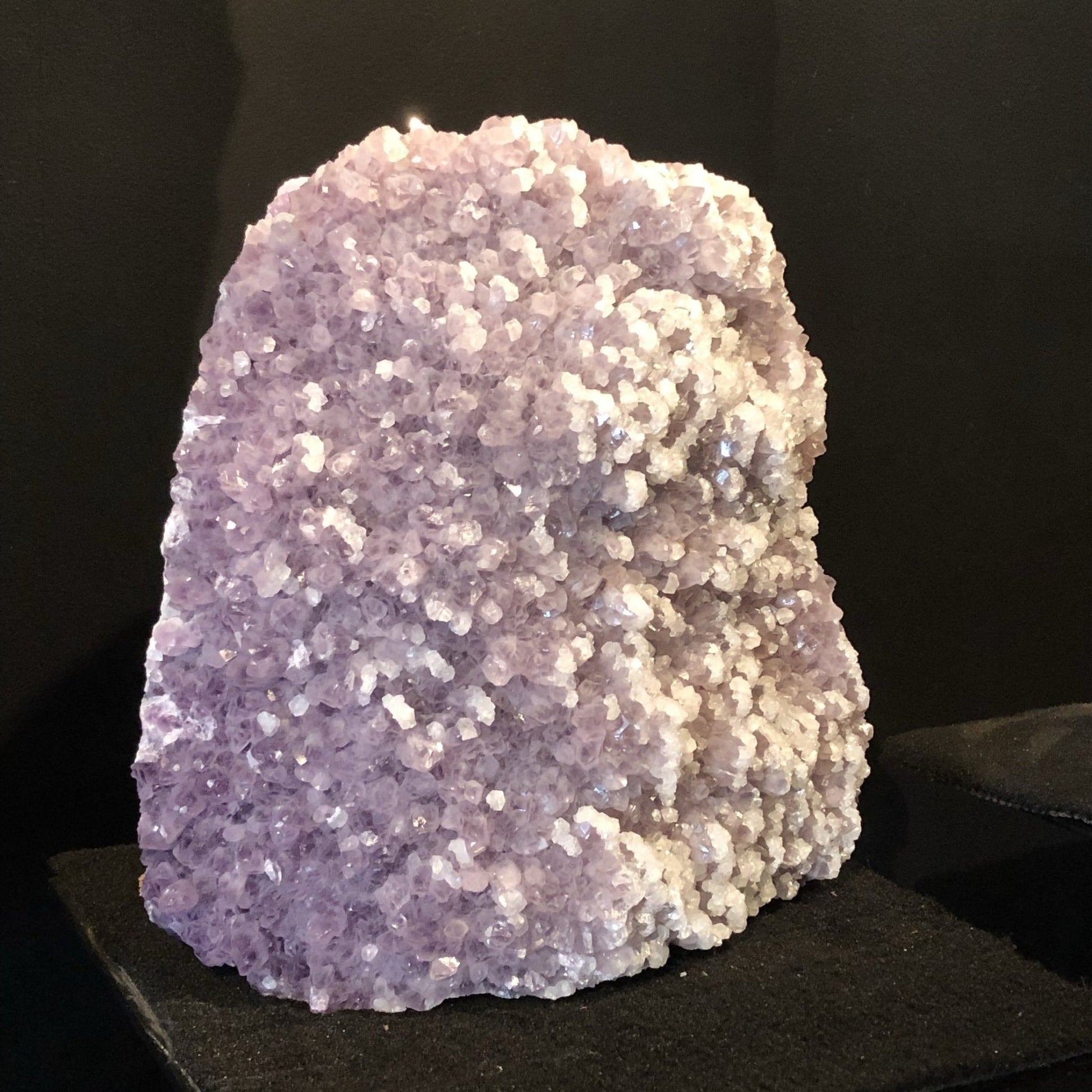 Mexican Amethyst Rock Specimen Botryoidal Spherical Shape