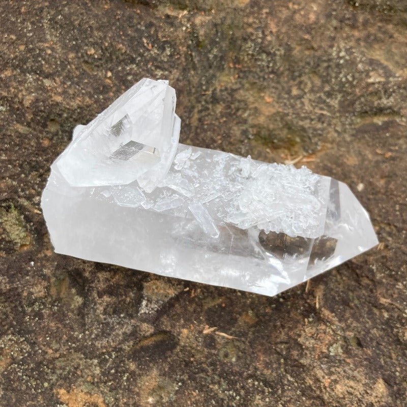 Mineral Specimen Quartz Crystal Point Ron Coleman Mining