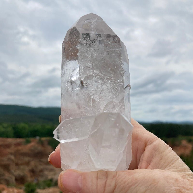 Mineral Specimen Quartz Crystal Point Ron Coleman Mining