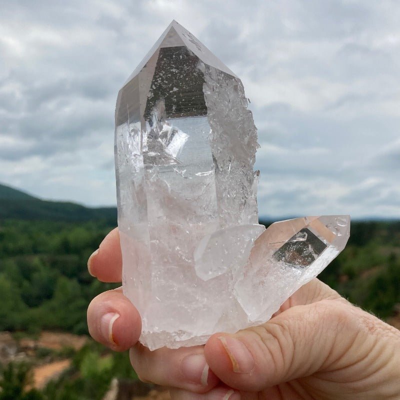 Mineral Specimen Quartz Crystal Point Ron Coleman Mining