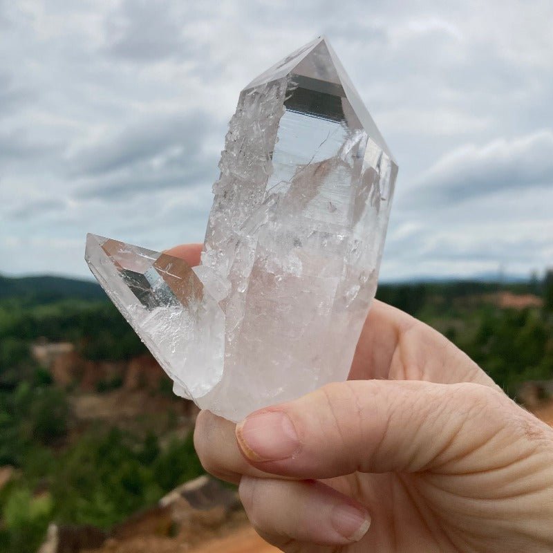 Mineral Specimen Quartz Crystal Point Ron Coleman Mining