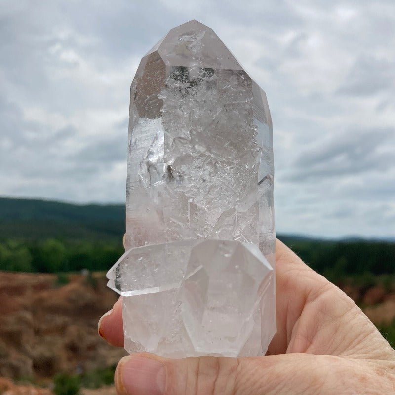 Mineral Specimen Quartz Crystal Point Ron Coleman Mining