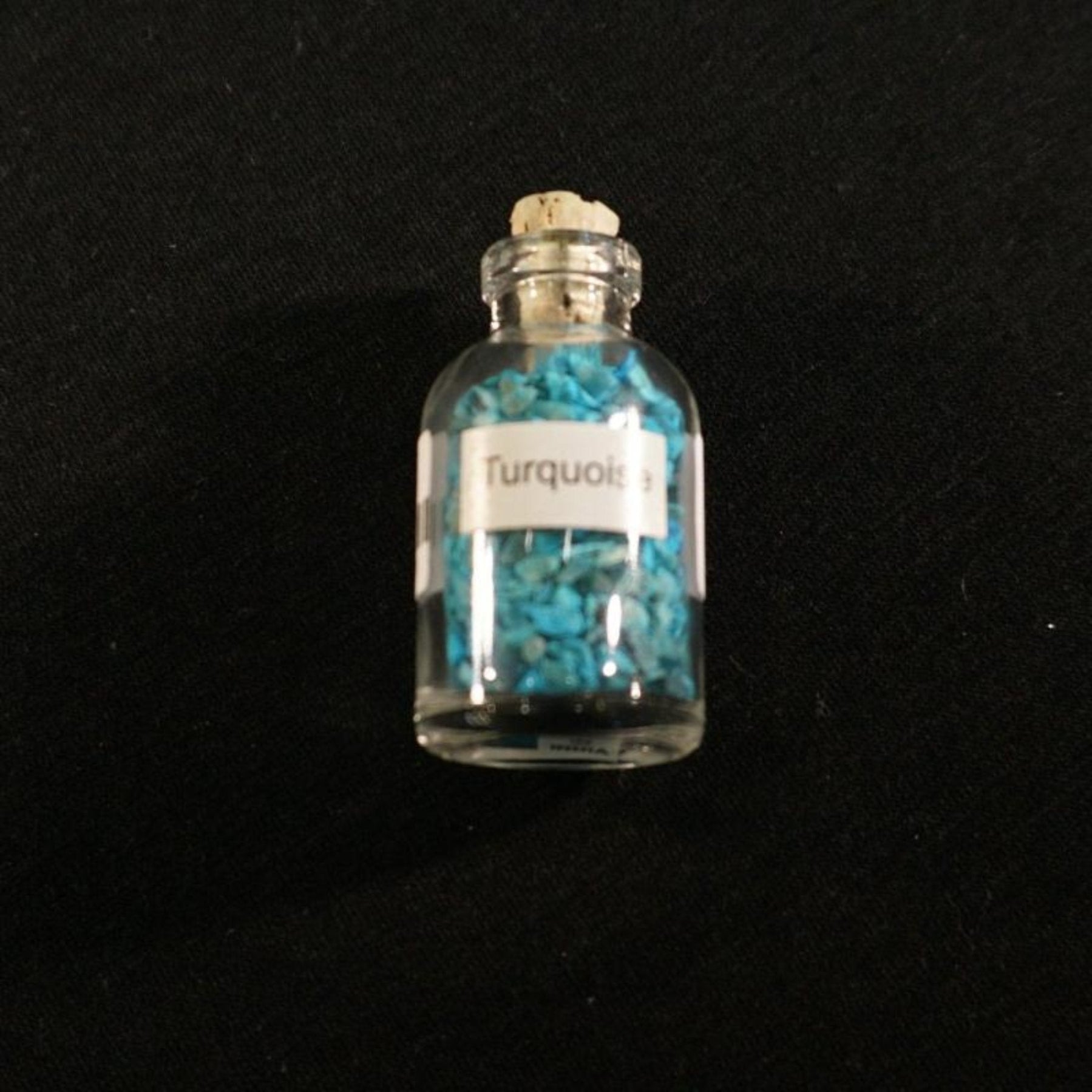 Mini Crystal Chips Bottle Blue Topaz