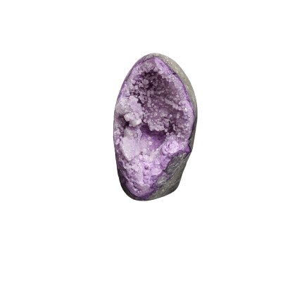 Mini Enhanced Purple Druzy Sculpture