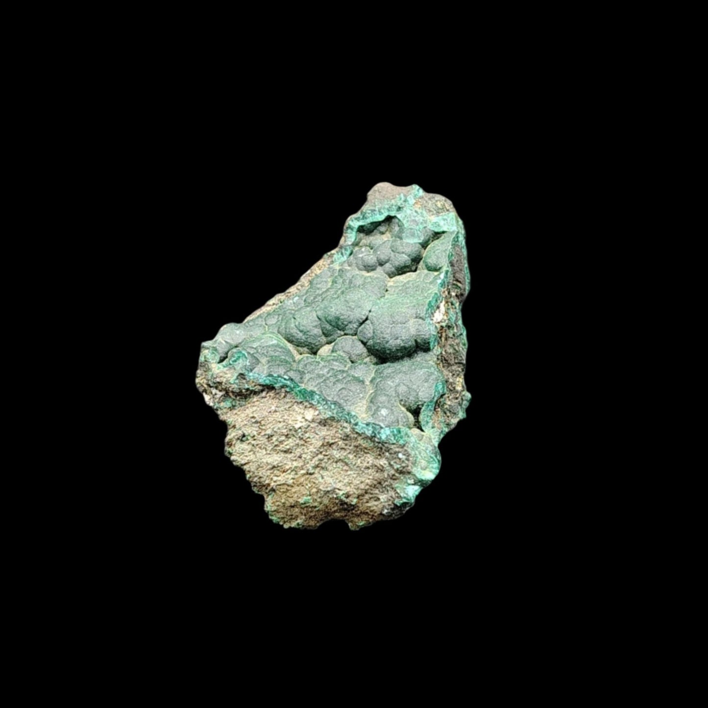 This is the left side of this piece of green Malachite