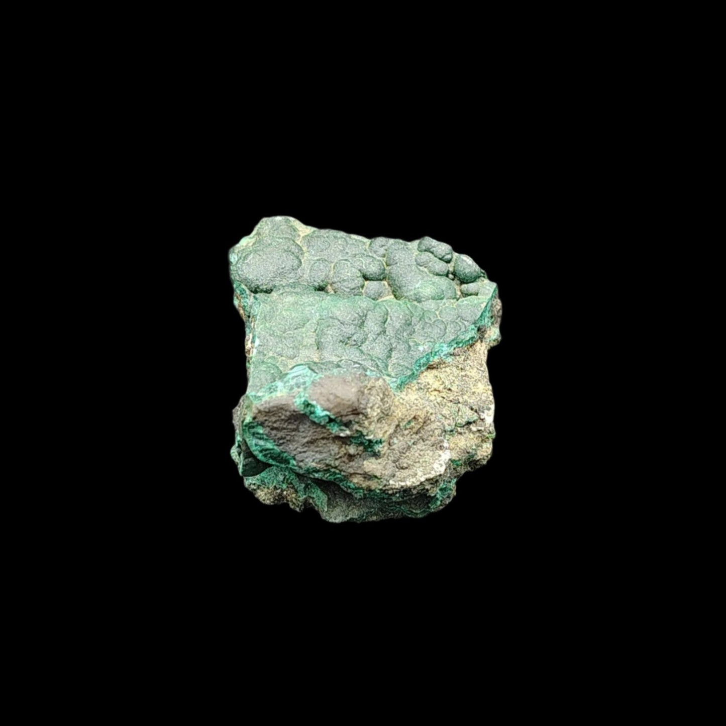 This is the right side of this piece of green Malachite