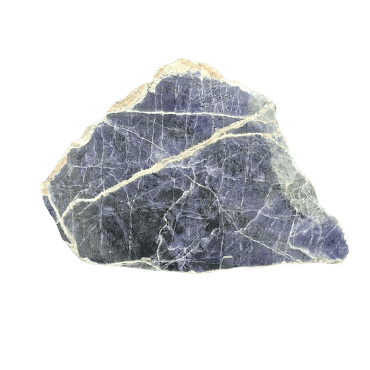 This is the front side of this purple opal slab