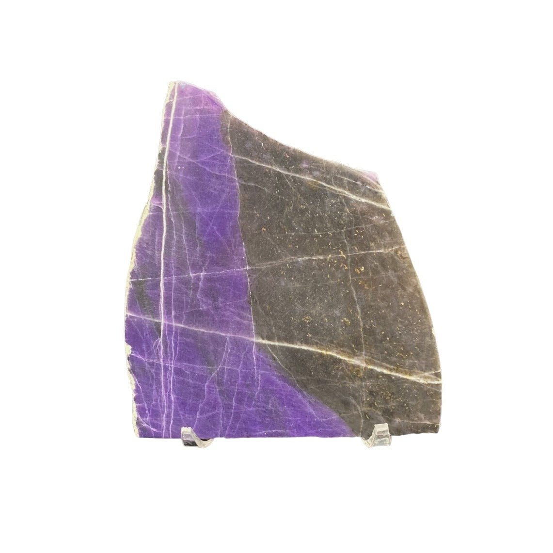 Natural Morado Opal Slice Specimen Purple Opal Stone