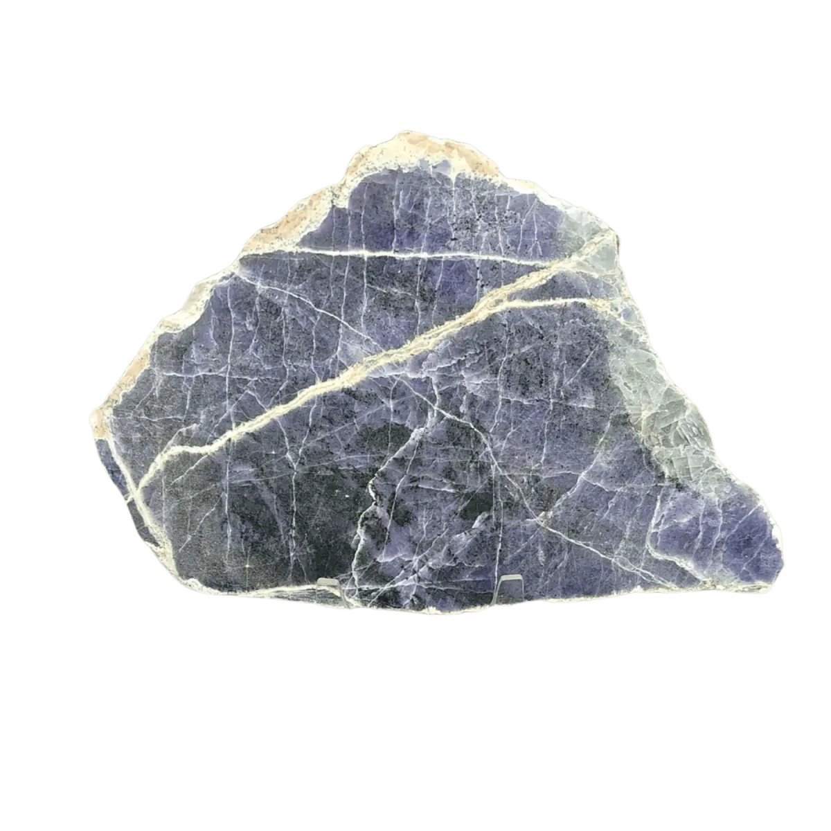 This is the front side of this purple opal slab